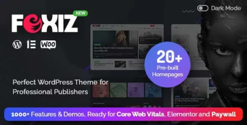 Foxiz Theme GPL v2.4.1 – WordPress Newspaper News and Magazine